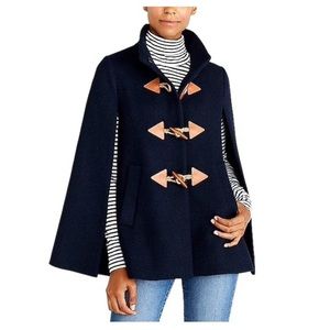 J crew wool cape size S/M. Never worn.
